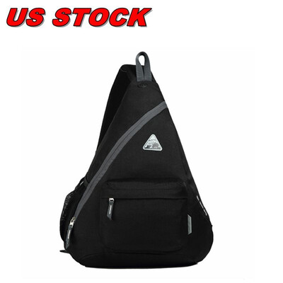 

KIMLEE Men Women Chest Bag Gym Fitness Sling Bag Shoulder Messenger Bag Crossbody Pack For Travel Running Cycling
