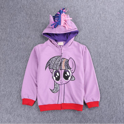 

Girls Pony Rainbow Sprint Hoodie Girls Glitter Hoodie