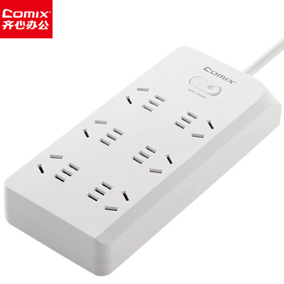 

Coix 6-digit total control full length 3 m new national standard socket patch panel strip row plug patch panel tow board PC-6030