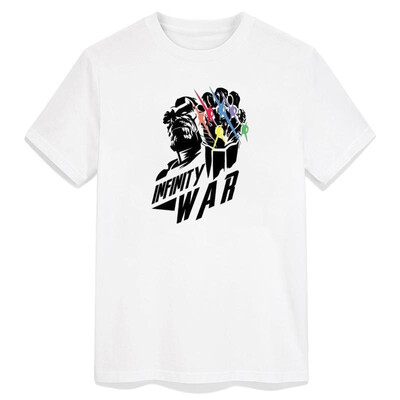 

Man T Shirt Captain America Superheroes Comics Thanos Movie Film Marvel Infinity War Tees Man 100 Cotton O-neck Tee