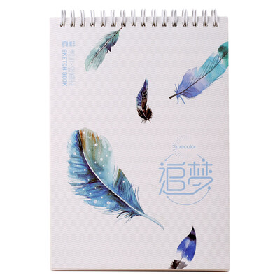 

TRUECOLOR A5 Sketchbook Sketch Color Lead Sketch Art Fine Painting Graffiti Blue Dream Book Pack PB769E