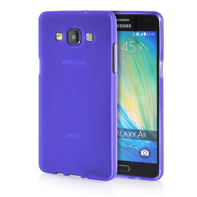

MOONCASE Transparent Soft Flexible Silicone Gel TPU Skin Shell Back ЧЕХОЛ ДЛЯ Samsung Galaxy A5 Purple