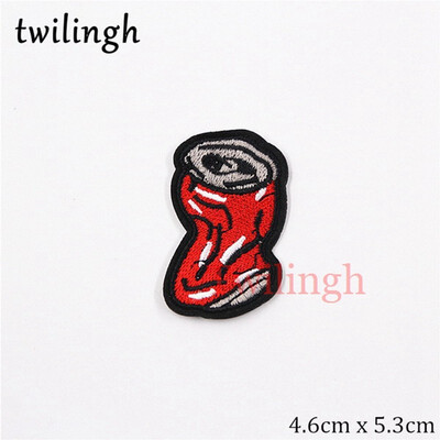 

1 pcslot Embroidered Patches Big Cat Crown Sequin Patch Iron On Fabric Badge Sew On Clothes Appliques DIY Wedding Stickers