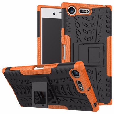 

Goowiiz Phone Case For Sony Xperia XZXZ PremiumX miniX Compact Armor Tire Texture Rugged Protection PCTPU