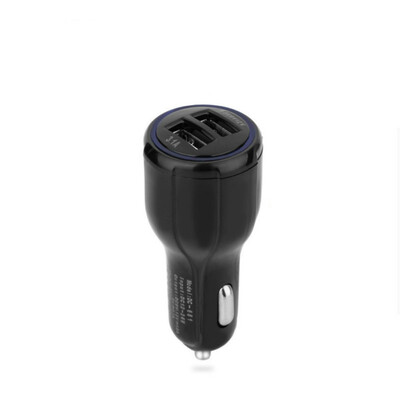 

AFILADO Dual Usb автомобиль зарядное устройство для iPhone X 8 Quick Charge 3.0 автомобиль зарядное для Samsung S8 Huawei Xiaomi