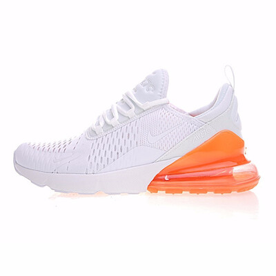 

Nike Air Max 270 Running Shoes Women Outdoor Sneakers Shoes Yellow Pink Breathable Lightweight