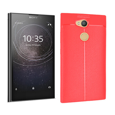 

Goowiiz Phone Case For Sony L2 Fashion Leather PU Pattern TPU Soft Silicone Prevent falling