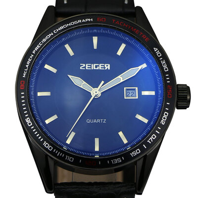 

Zeiger Men's Mechanical / Quartz Watch - leather / nylon canvas strap - Several models - Fashion Luxury Design Business