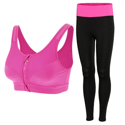 

Quickly Dry Sport Suit Gym Leggings Sport Bra Running Sets Sport Costumes For Women