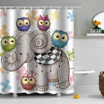 

Shower Mouldproof Waterproof Toilet Bathroom Partition Curtain