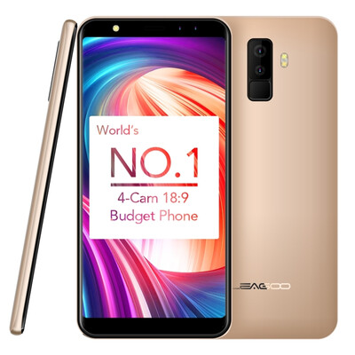 

LEAGOO M9 2GB 16GBDual Back Cameras Dual Front Cameras Fingerprint Identification 55 inch LEAGOO OS 30 Android 70 MTK6580A