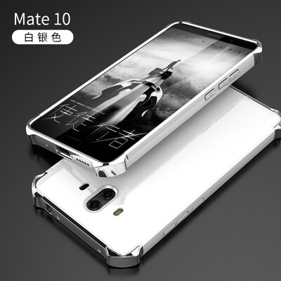 

Корпус телефона Goowiiz для Huawei Mate 10 Модный платиновый матовый жесткий ПК Hybrid Предотвращение падения полной защиты