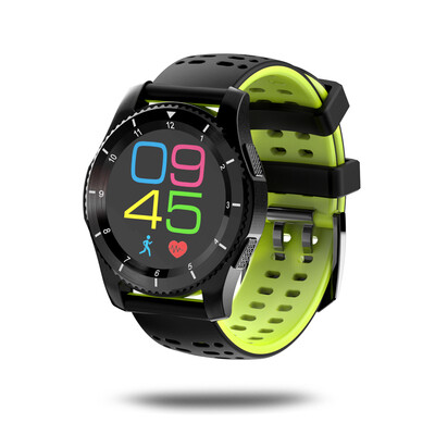 

Smart Watch Step Calorie Heart Rate Monitor Blood Pressure SIM Card Slot Message Notify for Android IOS Phone Watch