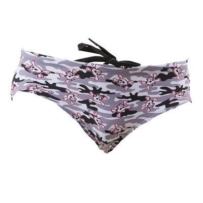 

Mens European Fashion Sexy Creative Personality Pattern Summer Swimming Underwear