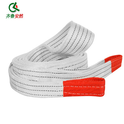 

Qilu Enron flat sling with double buckle ring industrial lifting sling driving sling hoisting rope lifting tool lifting belt strapping belt 5 tons 8 meters