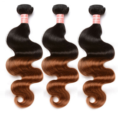 

Brazilian Ombre 1b30 Human Hair Weave 3 Bundles Body Wave Dolago