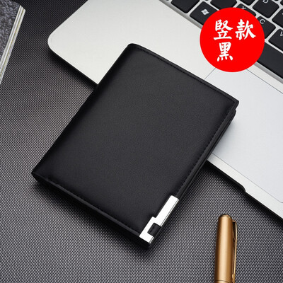 

Hot Sell New Mens Short Wallet Young Mens Cross Money Wallet Trend Card Bag