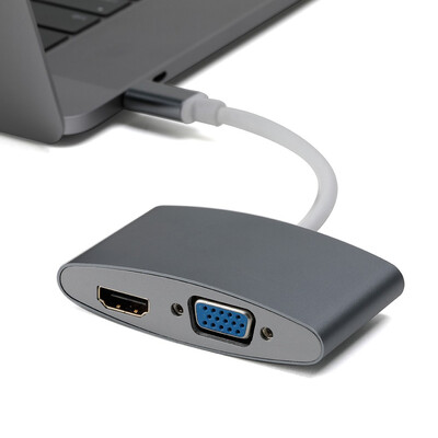

USB C to HDMI VGA Adapter Type C naar HDMI 4 k Thunderbolt 3 voor Samsung Galaxy S9 Huawei Mate 10 Pro P20 Xiaomi