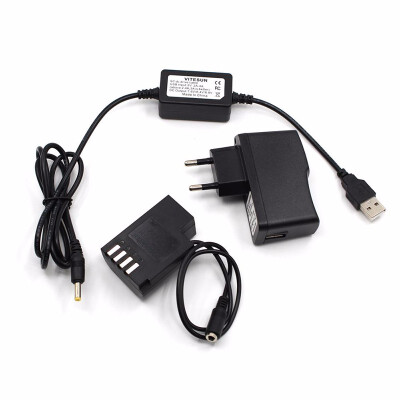 

PRO SC SLR Power bank 5V usb cableDMW-DCC12 Fully Decoded DMW-BLF19E BLF19 dummy battery for Lumix DMC-GH3 DMC-GH4 DMC-GH5 GH5s