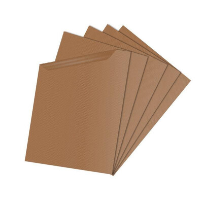 

5pcs Copper Grill Mat BBQ Pad Non Stick Reusable Barbecue Mat Cooking Baking Copper Sheets for Gas Charcoal Electric Grill