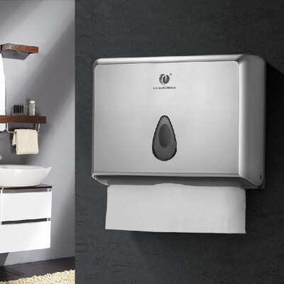 

CHUANGDIAN Wall Mount Paper Towel DispenserHold 200pcs Multifold Paper Towels