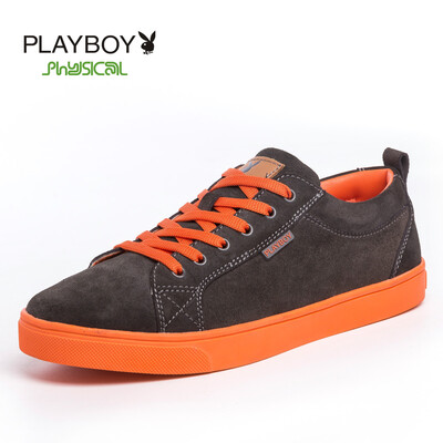 

PLAYBOY brand Casual plimsolls,Fashionable England style sneakers,Men's shoes