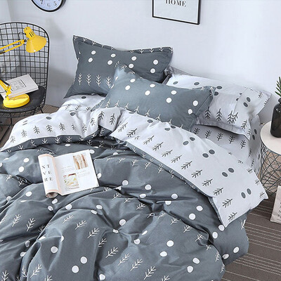 

Yalu·Freedom four-piece cotton home textile bedding sheets quilt cover pillowcase cotton twill kit 15 m 18 m bed quilt cover 200230cm flower five degrees
