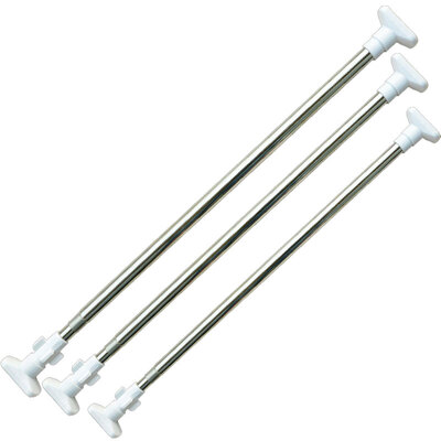 

Bingyou shower curtain rod free punching retractable stainless steel bathroom closet hanging curtain rod 60-100cm