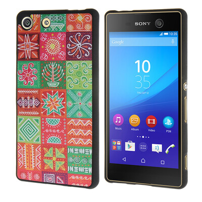 

MOONCASE ЧЕХОЛ ДЛЯ Sony Xperia M5 [Personality Patterns] Flexible Soft Silicone Gel TPU Skin Protective /a12
