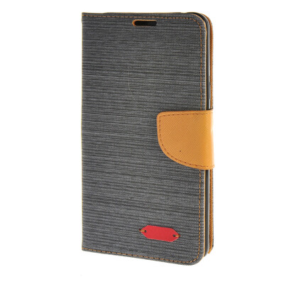 

MOONCASE ЧЕХОЛ ДЛЯ Samsung Galaxy Note 5 Leather Wallet Card Flip Slot Bracket Back Cover Grey