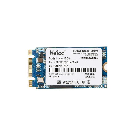 

Netac N5N Solid State Drive SSD Hard Disk Drive M2 2242 HDD SATA 30 High Speed SSD 120G