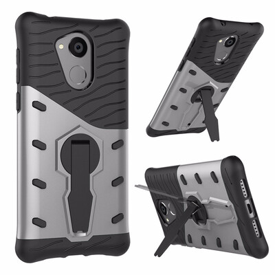 

Goowiiz Phone Case For Huawei Honor 6CEnjoy 6SNova Smart Luxury Armor TPUPC Silicone Hard Bracket Prevent falling