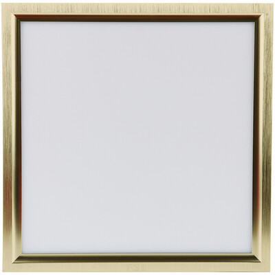 

Jingdong Supermarket] Foshan Lighting (FSL) integrated ceiling aluminum slab LED panel light kitchen and toilet light 300 * 300 white 12W elegant gold
