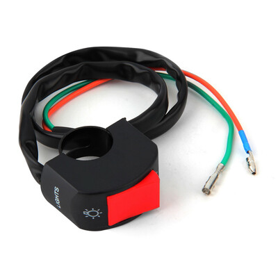 

Black Motorcycle Fog Light Switch 7/8" Handlebar 12v DC Electrical System