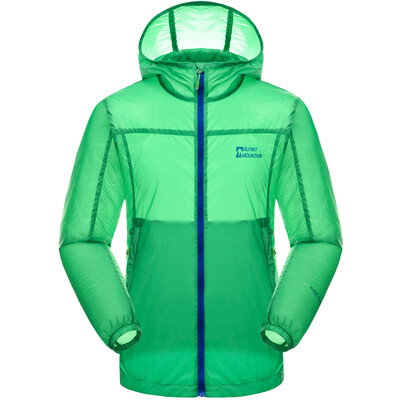 

El Monte ALPINT MOUNTAIN skin clothing couple models men and women light breathable shade skin windbreaker walking water splashing water 640-102 pink blue