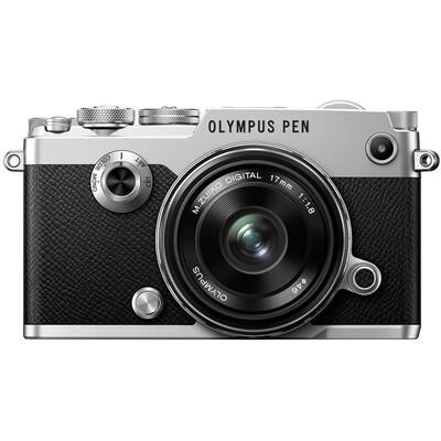 

Olympus (OLYMPUS) PEN-F-1718K (набор фиксированных фокусных линз) серебристый 20 миллионов пикселей встроенный WIFI пятиосный анти-встряхивающий флип-сенсорный экран классический ретро