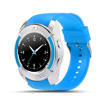 

Bluetooth V8 Smart Watch Smartwatch WomenMen Phone Clock Call SIM TF Camera Clock Support BT 40 For Android Round Watch