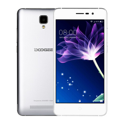 

DOOGEE X10 Dual SIM 3G WCDMA Smartphone 50 inch Android 60 MT6570 Dual Core 8GB ROM 512MB RAM 3360mAh Battery Phone
