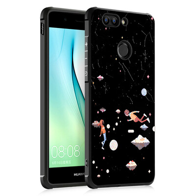 

Goowiiz Fashion Phone Case For Huawei NovaNova 2Nova 2 Plus Luxury 3D Cute Cartoon Slim Full Soft Silicone