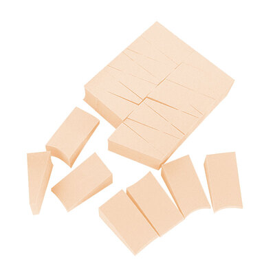 

Beauty skin triangle puff 24 cut colour MF0624 makeup cushion puff details puff foundation sponge puff wet&dry