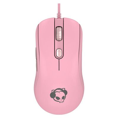 

AKKO AG325 Symmetrical Wired Gaming Mouse Eat Chicken E-sports Mouse Cherry Blossom Powder