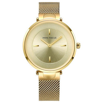 

BOFUTE Womens Watch Fashion Watch Quartz Watches Japanese Movement Luminous Wwaterproof Metal Mesh Belt 0195L