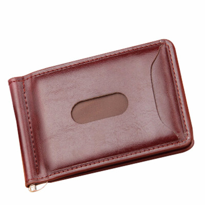 

Men Creative Leather Wallet Card Holders