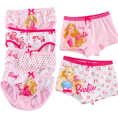 

Barbie Barbie underwear children 6 with briefs briefs pants 9183 white  reference height 120-130