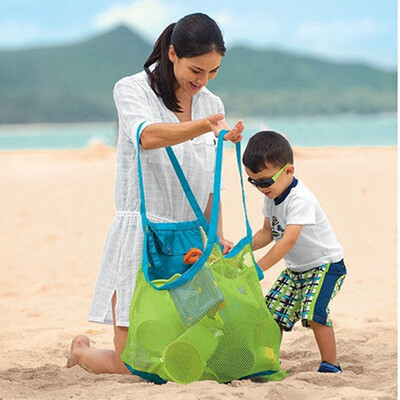 

Sand Away Carry All Beach Toys Clothes Mesh Bag Tote Beach Bag
