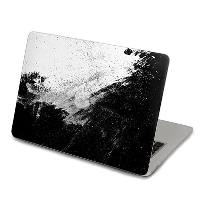 

GEEKID Macbook Pro Decal sticker front cover 3M Top sticker Decal Back Protector Black Macbook Air decal