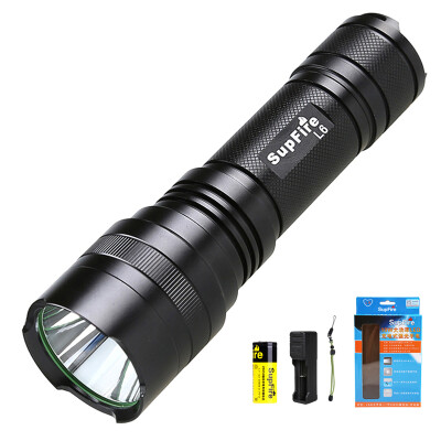 

God (supfire) L6 light flashlight import XML2 (T6) high lumens 26650 литиевая батарея большая батарея совместимость 18650 батарея водонепроницаемый дальний заряд открытый самозащита