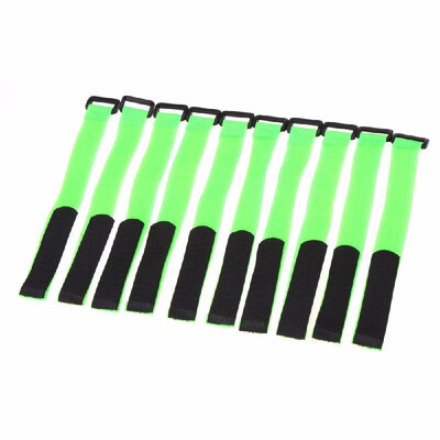 

10 Pcs Strong RC Battery Antiskid Cable Tie Down Straps 262cm Red