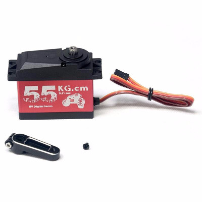 

CYS-S0650 Large 55Kg HV High Torque Metal Gear Digital Servo for RC Car Boat Airplane HPI Rovan Km Baja 5B 5T