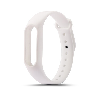 

prism Colorful Silicone Wrist Strap Bracelet Double Color Replacement watchband for Original Miband Xiaomi Mi band 2 Wristbands